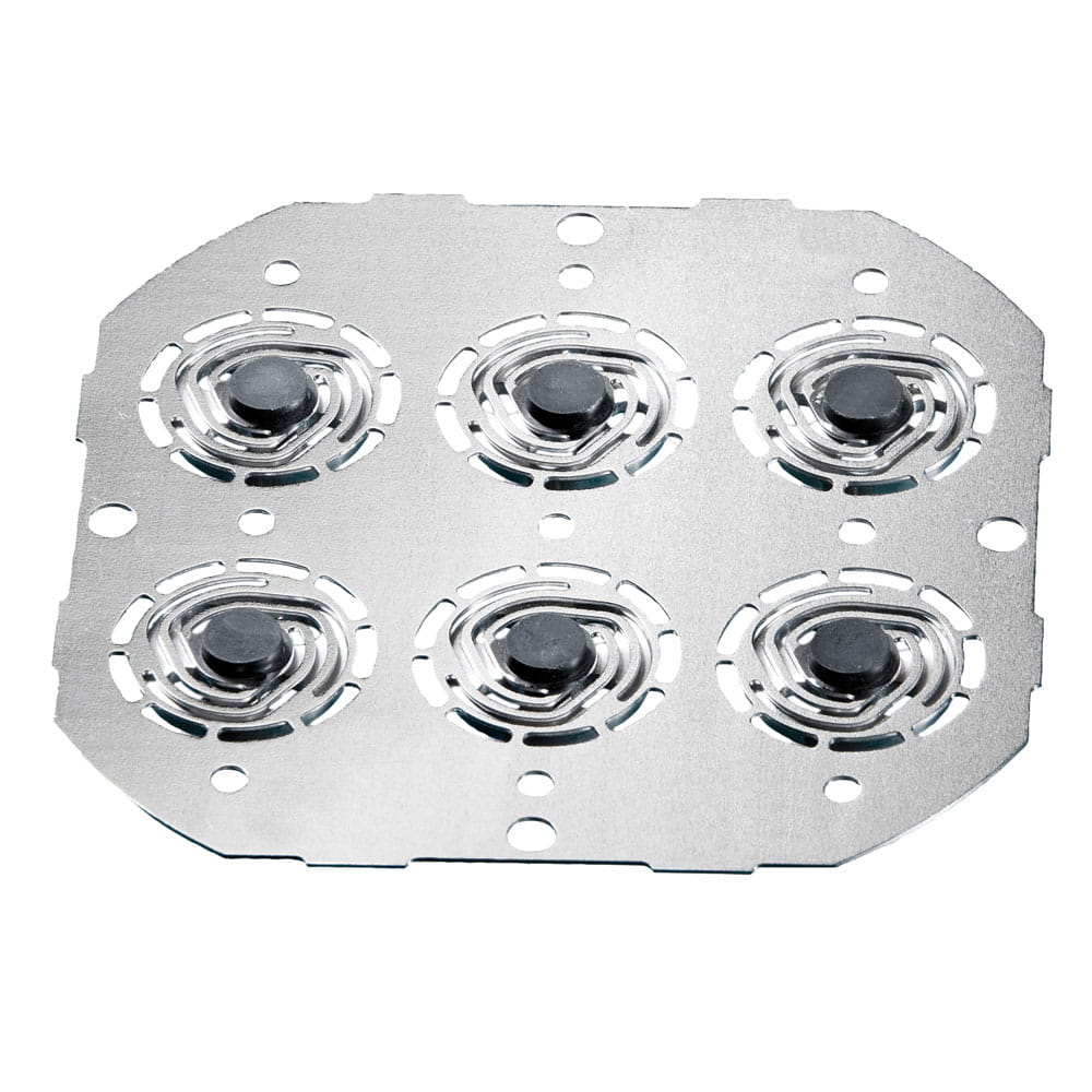 Syllable magnetic armature on white background