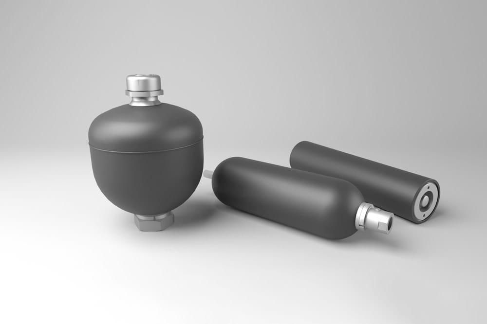 Three different accumulators